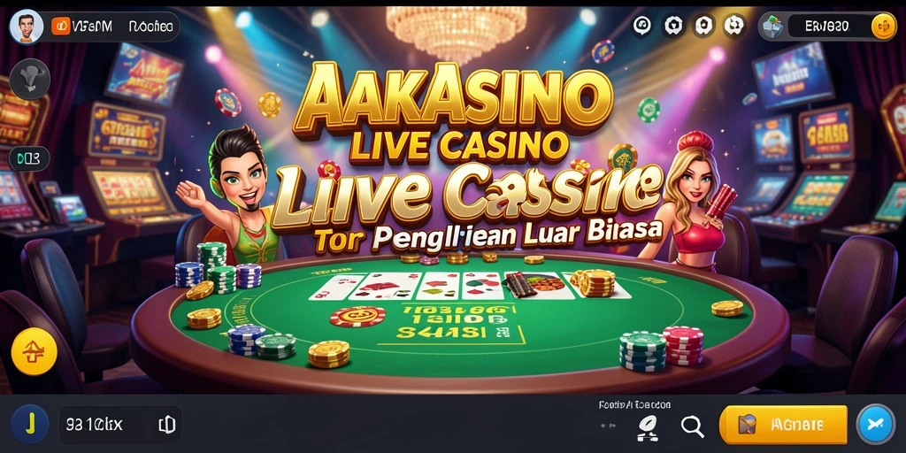 Gameplay mendebarkan di AAKASINO dengan dealer langsung dan pengalaman kasino nyata.
