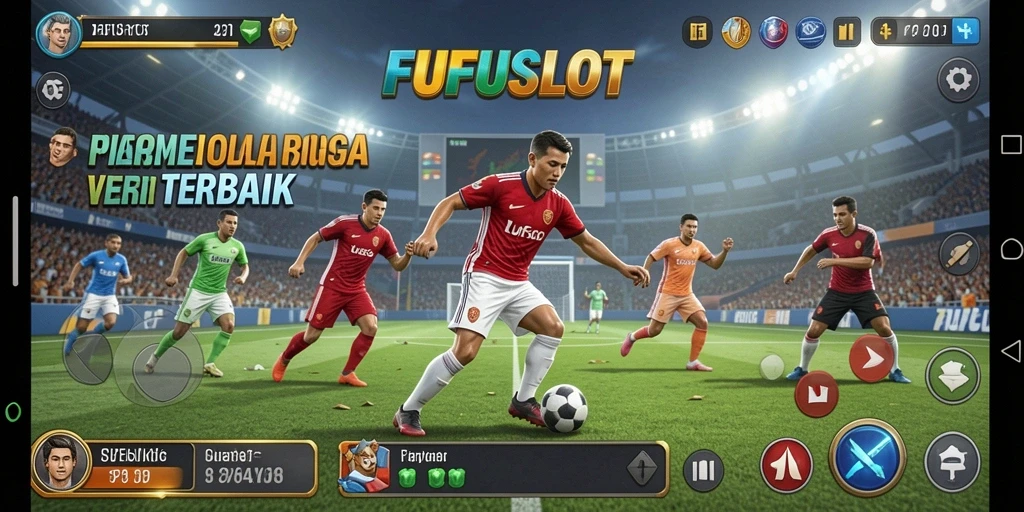 Tampilan gameplay menarik dari FUFUSLOT yang penuh aksi olahraga.